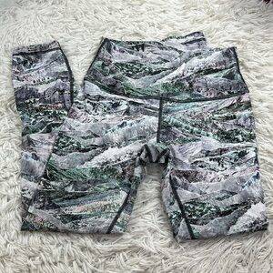 Lululemon Wunder Under High-Rise Tight 25" *Full-On Luxtreme Springscape Multi